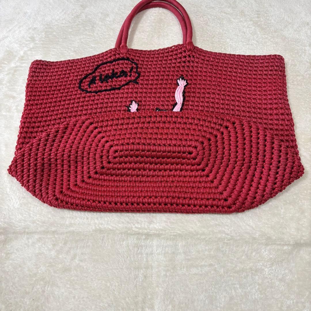 LUDLOW ラドロー コードバッグ 蛙 カエル フロッグ レッド 赤