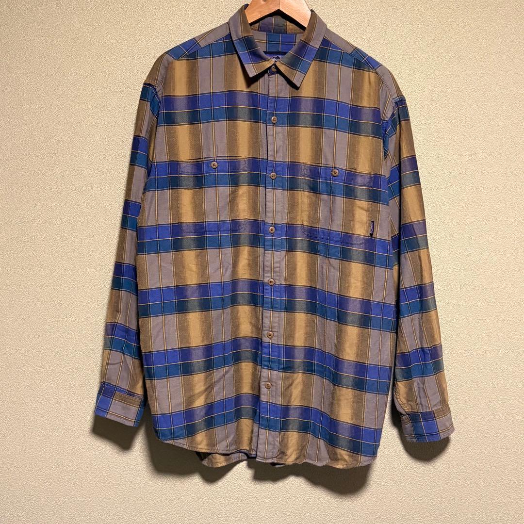 Patagonia チェックシャツ　00年製