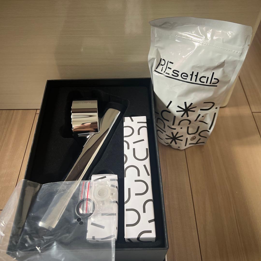 シャワーヘッド＆塩素除去カートリッジ&重炭酸タブレット　リビルド　開封のみ