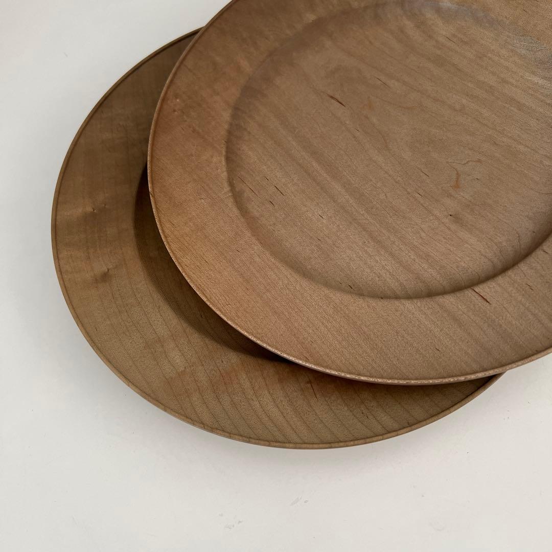 【新品/未使用】内田悠 イタヤカエデ リムプレート 2枚セット