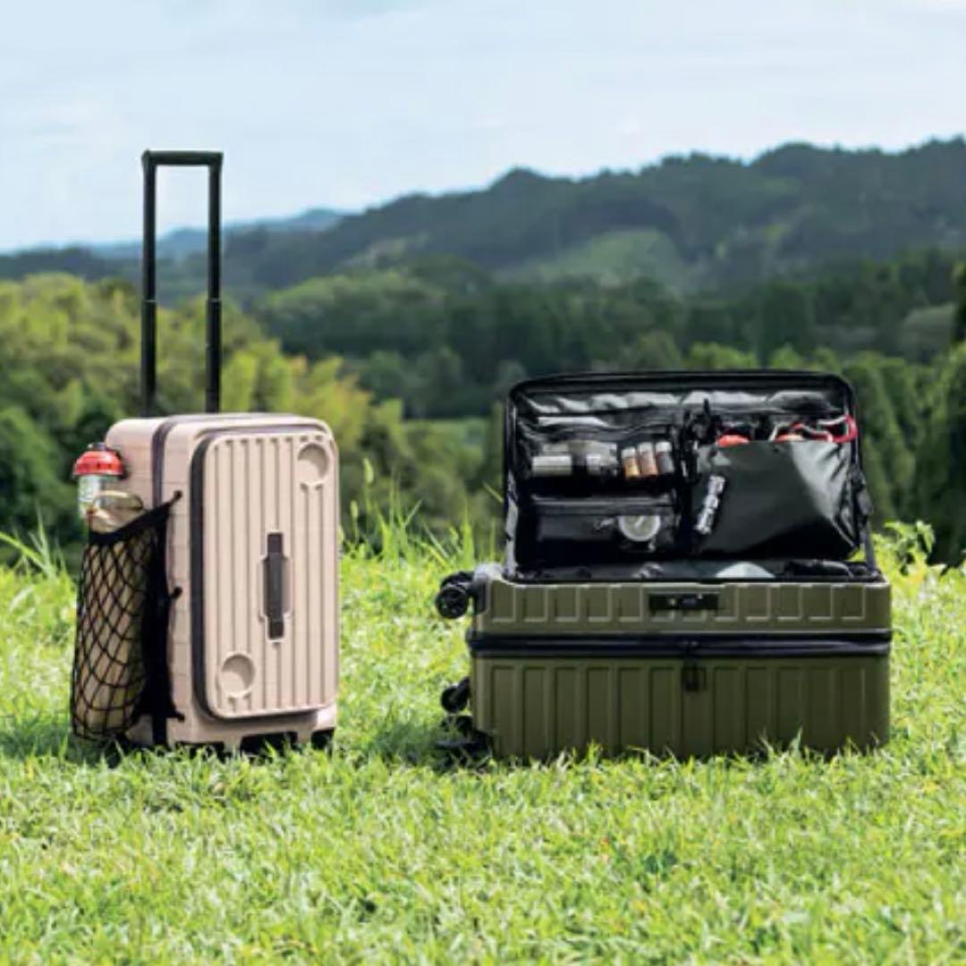 【希少】BE-PAL×greenstage キャンピングキャリー