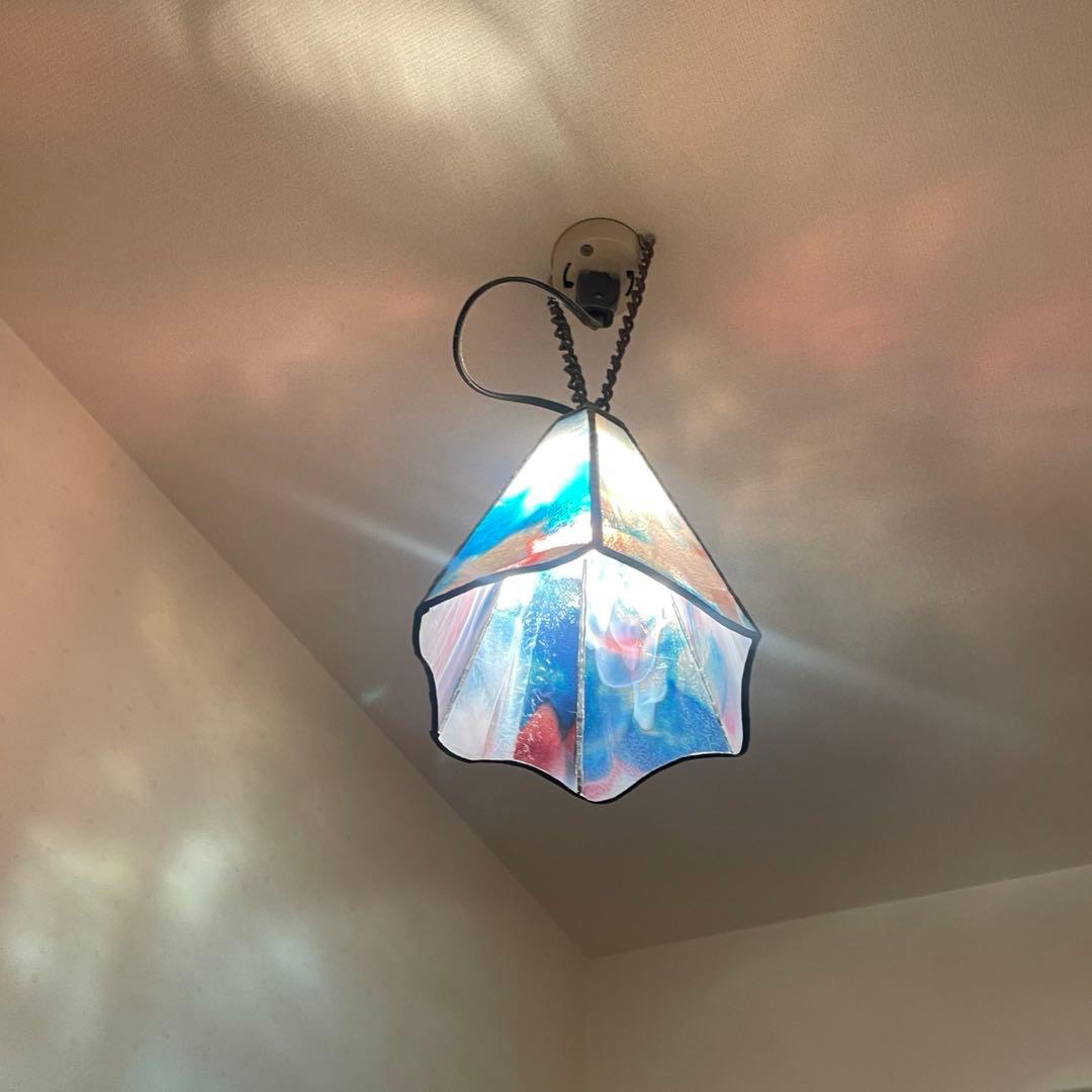 ステンドグラス照明