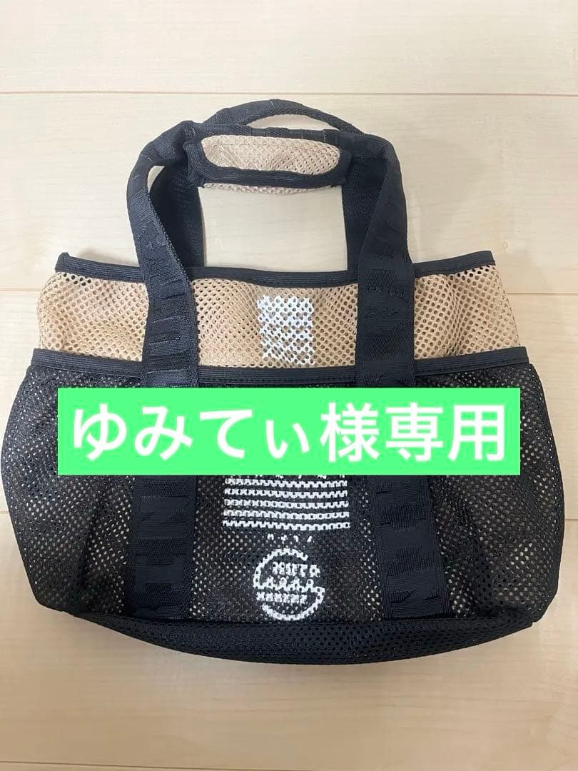 MUTA MARINE メッシュ ミニトートバッグ
