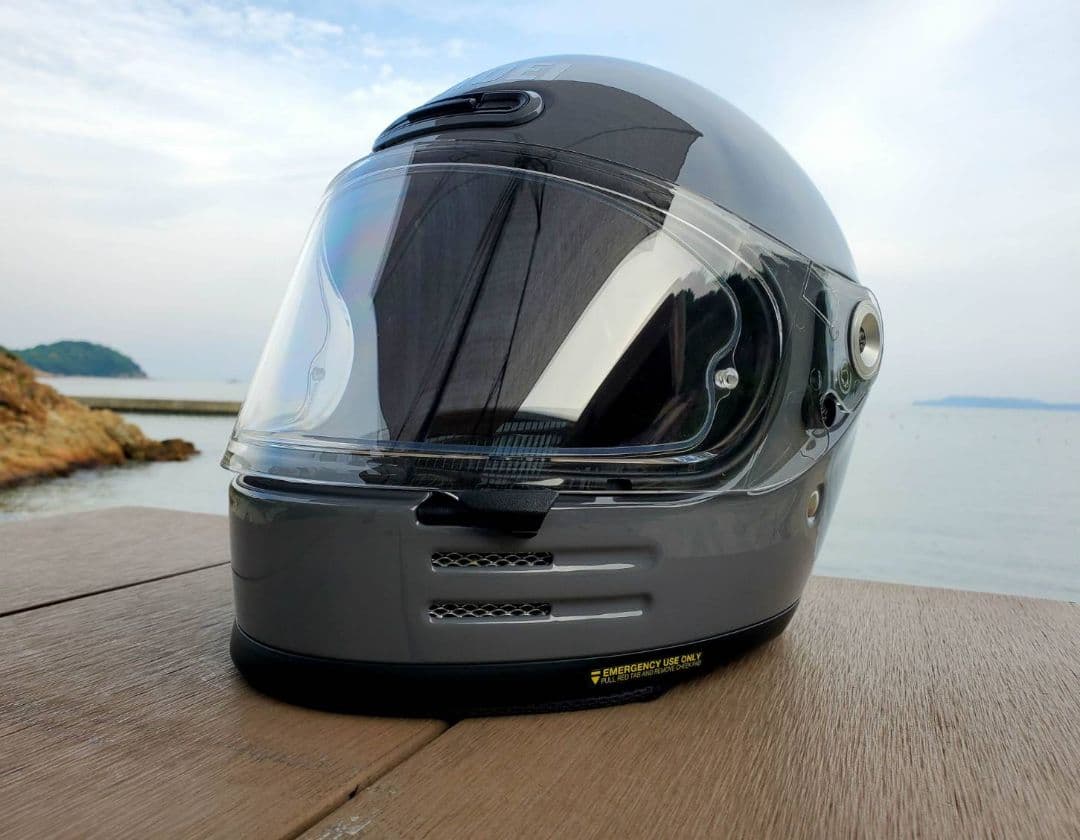 ☆極美品☆　SHOEI　グラムスター　バサルトグレー　Size M