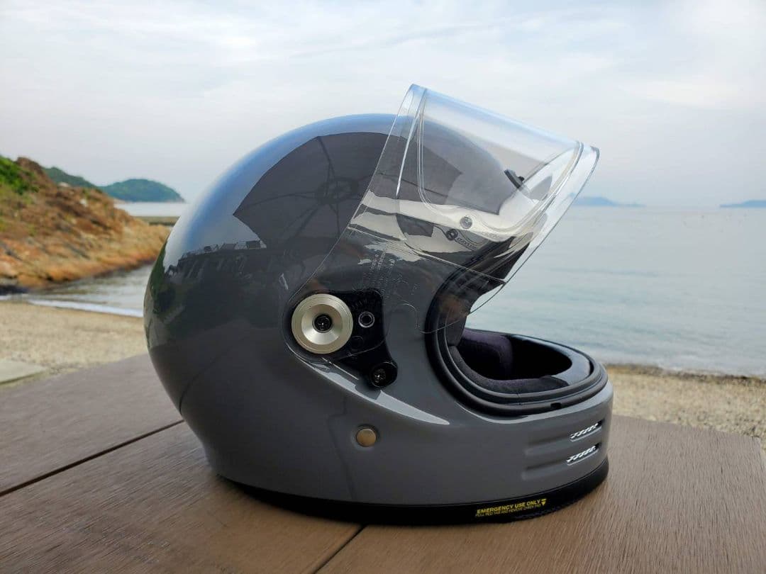 ☆極美品☆　SHOEI　グラムスター　バサルトグレー　Size M