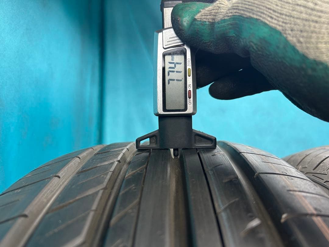 新車外し2025年製225/55R18バリ山！中古タイヤ4本セット