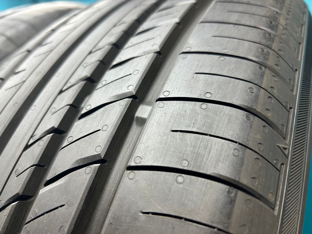 新車外し2025年製225/55R18バリ山！中古タイヤ4本セット