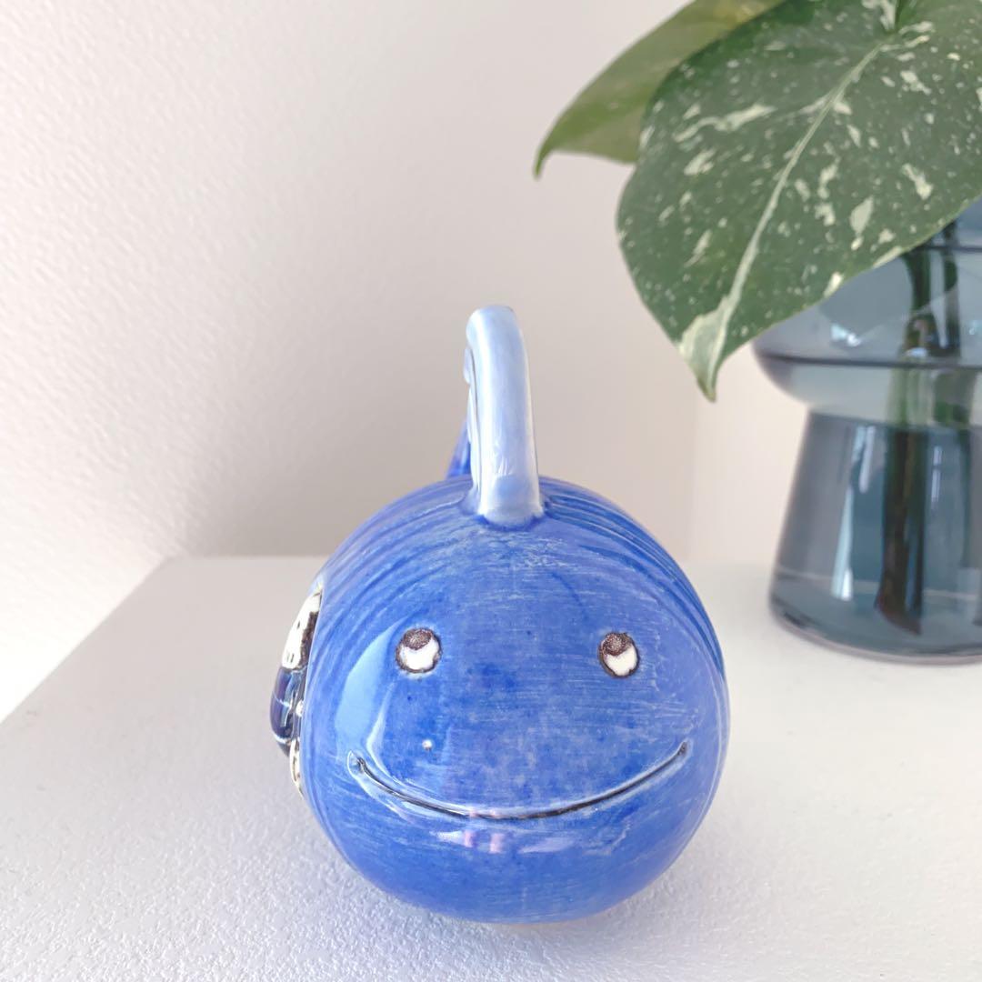 【新品　未使用】Lisa Larson リサラーソン　青い海のヨナ