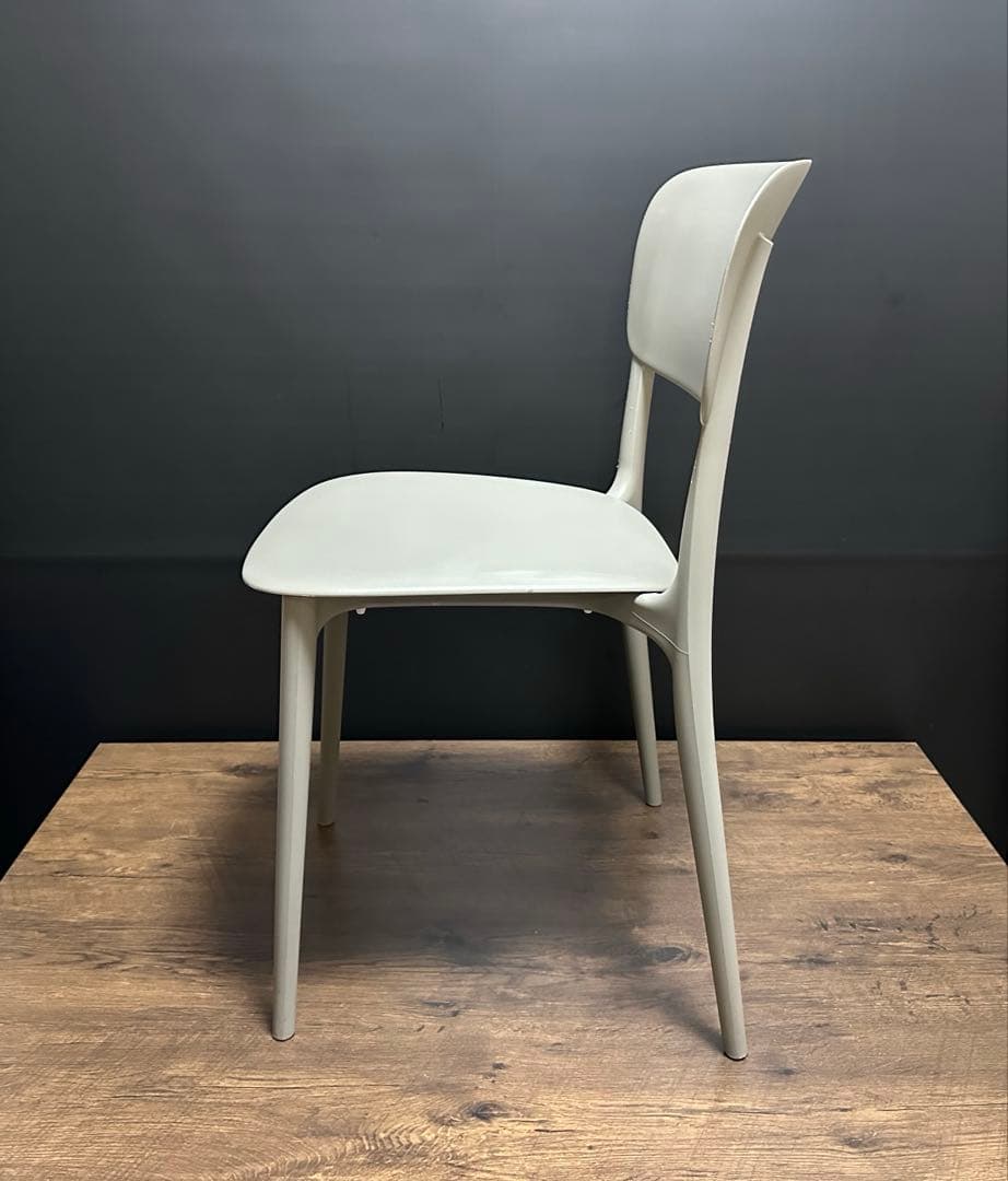【2脚セット】　 calligaris　 SKINスキン グレー