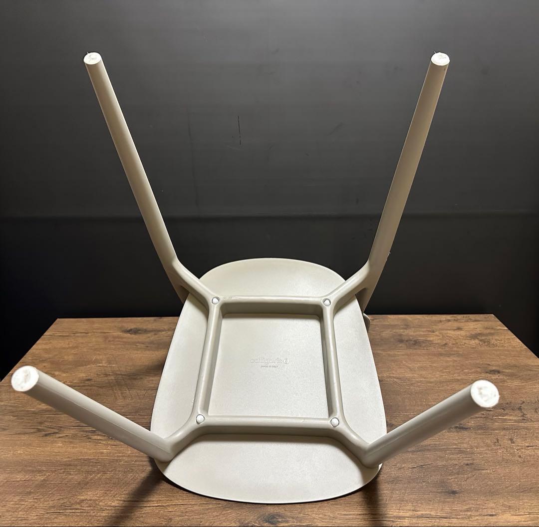 【2脚セット】　 calligaris　 SKINスキン グレー