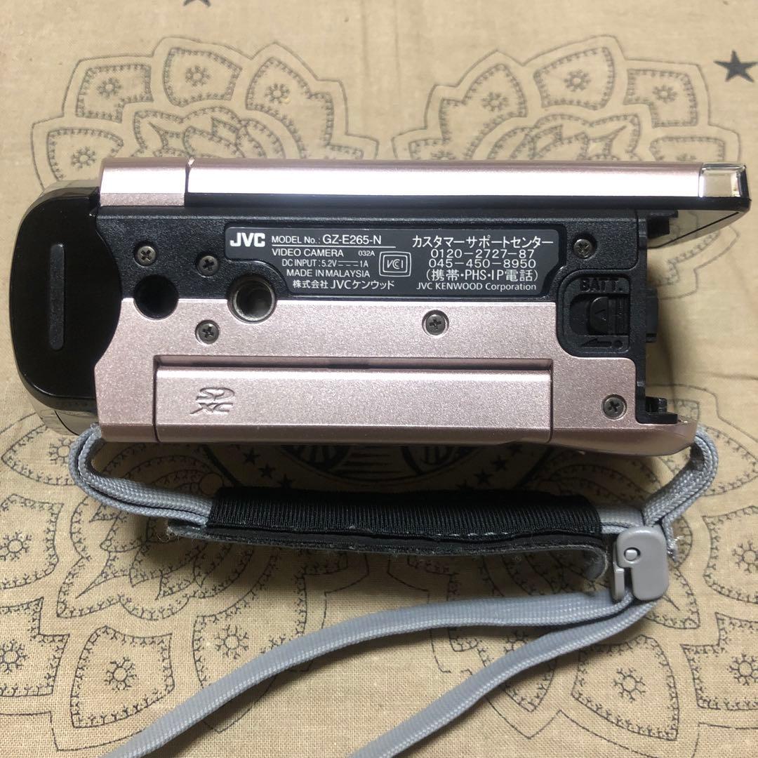 美品 JVC Everio GZ-E265 ピンクゴールド ビデオカメラ