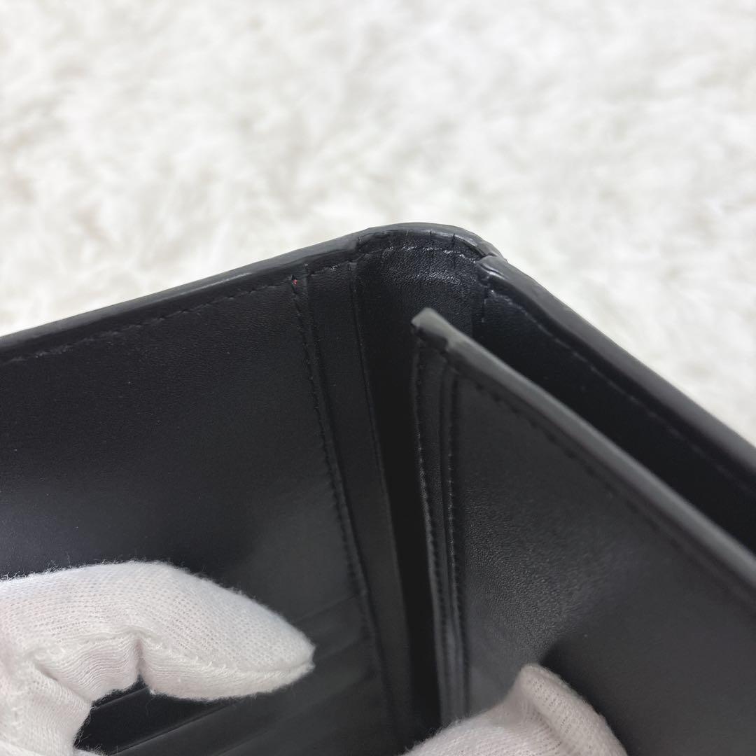 【美品】PaulSmith マーケトリーストライプラビット　折り財布