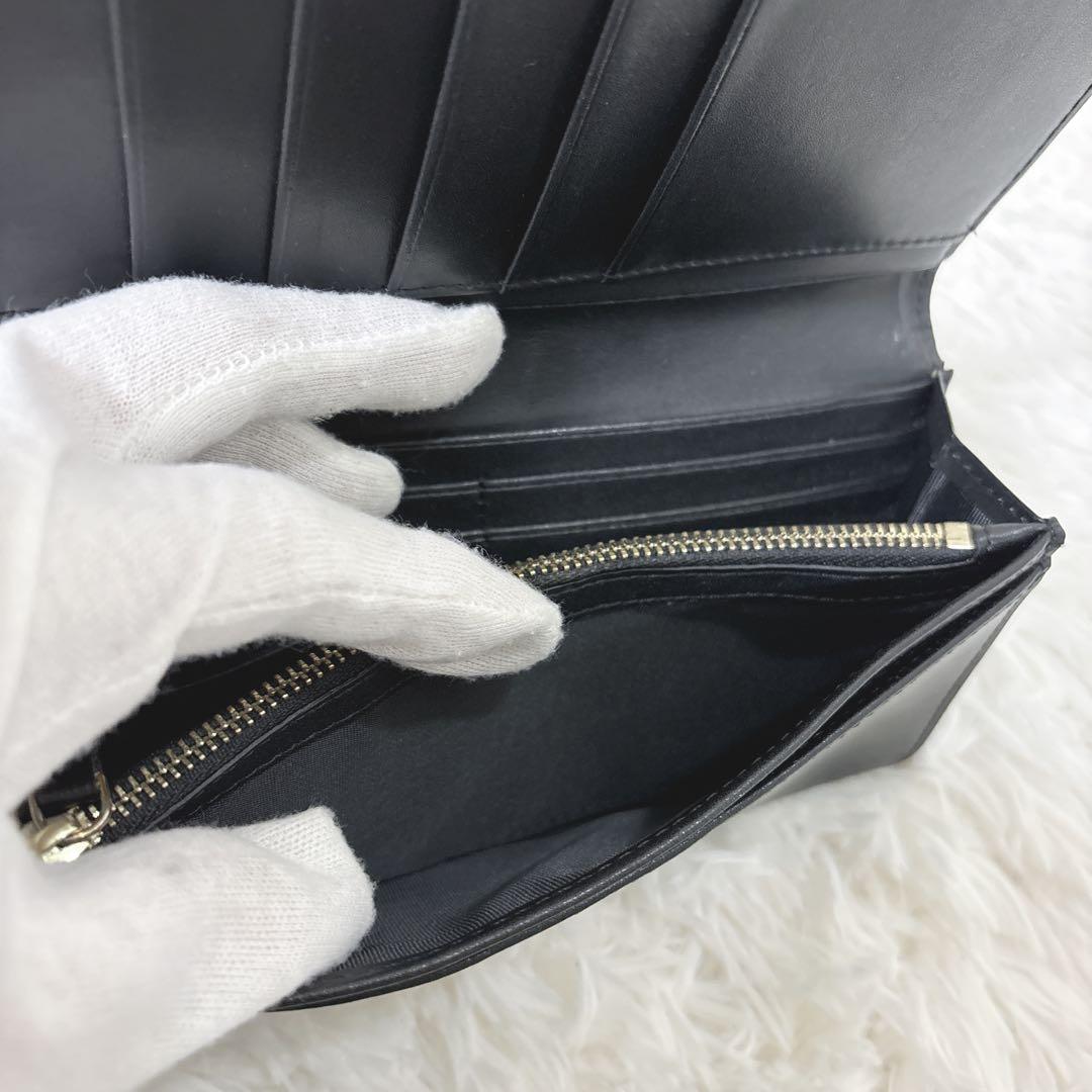 【美品】PaulSmith マーケトリーストライプラビット　折り財布