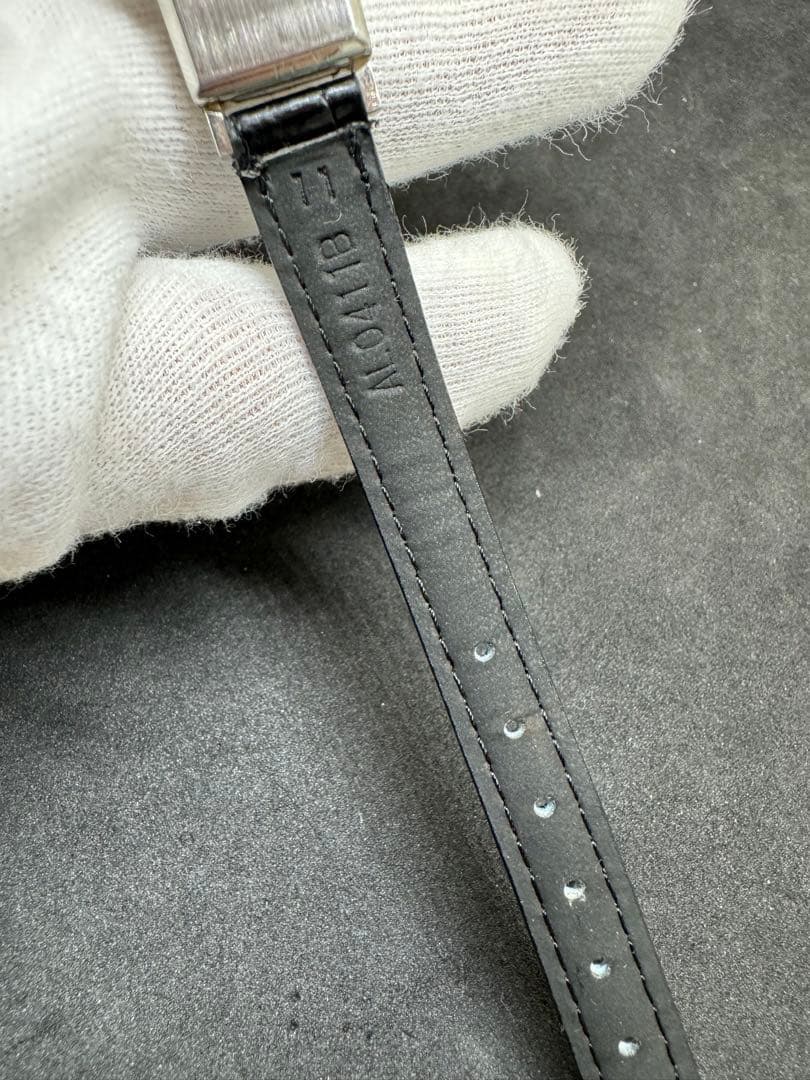 WALTHAM ウォルサム 手巻き プラチナ腕時計 レクタンギュラーケース