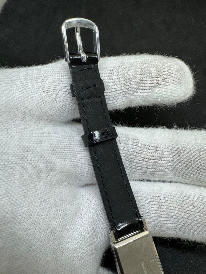 WALTHAM ウォルサム 手巻き プラチナ腕時計 レクタンギュラーケース