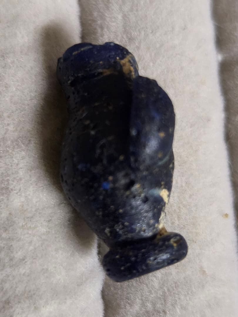 007　ビーズ　トンボ玉　容器玉　小さなガラス壺　！