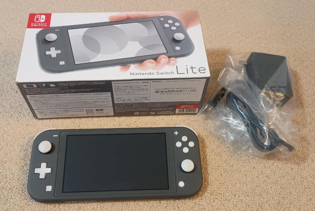 Nintendo Switch Lite本体(グレー)＋32GB microSD