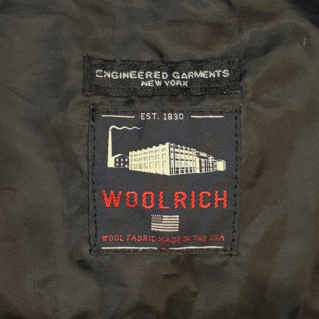 【希少】エンジニアードガーメンツ ウールリッチ キャリーオールトート バッグ 黒