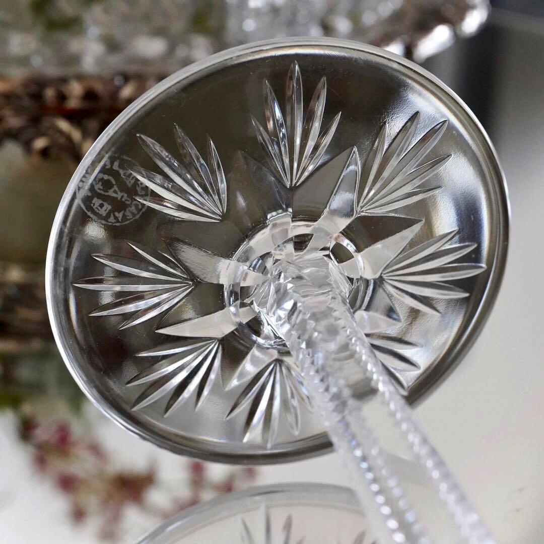 極希少美品オールドバカラBACCARATラグニー★グリーン レーマーワイングラス