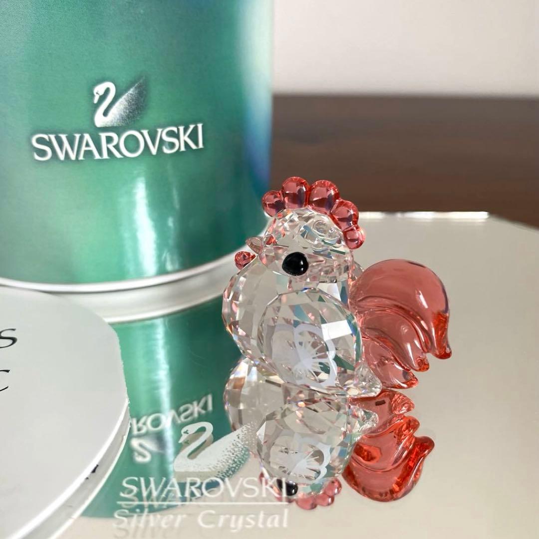 SWAROVSKI スワロフスキー クリスタル とり 干支 置物