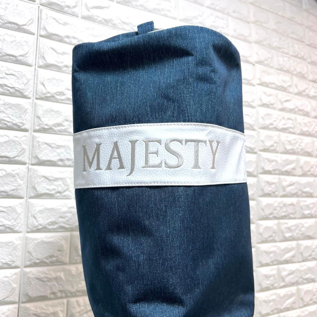 未使用　MAJESTY Heather Wheel キャディーバッグ　ネイビー