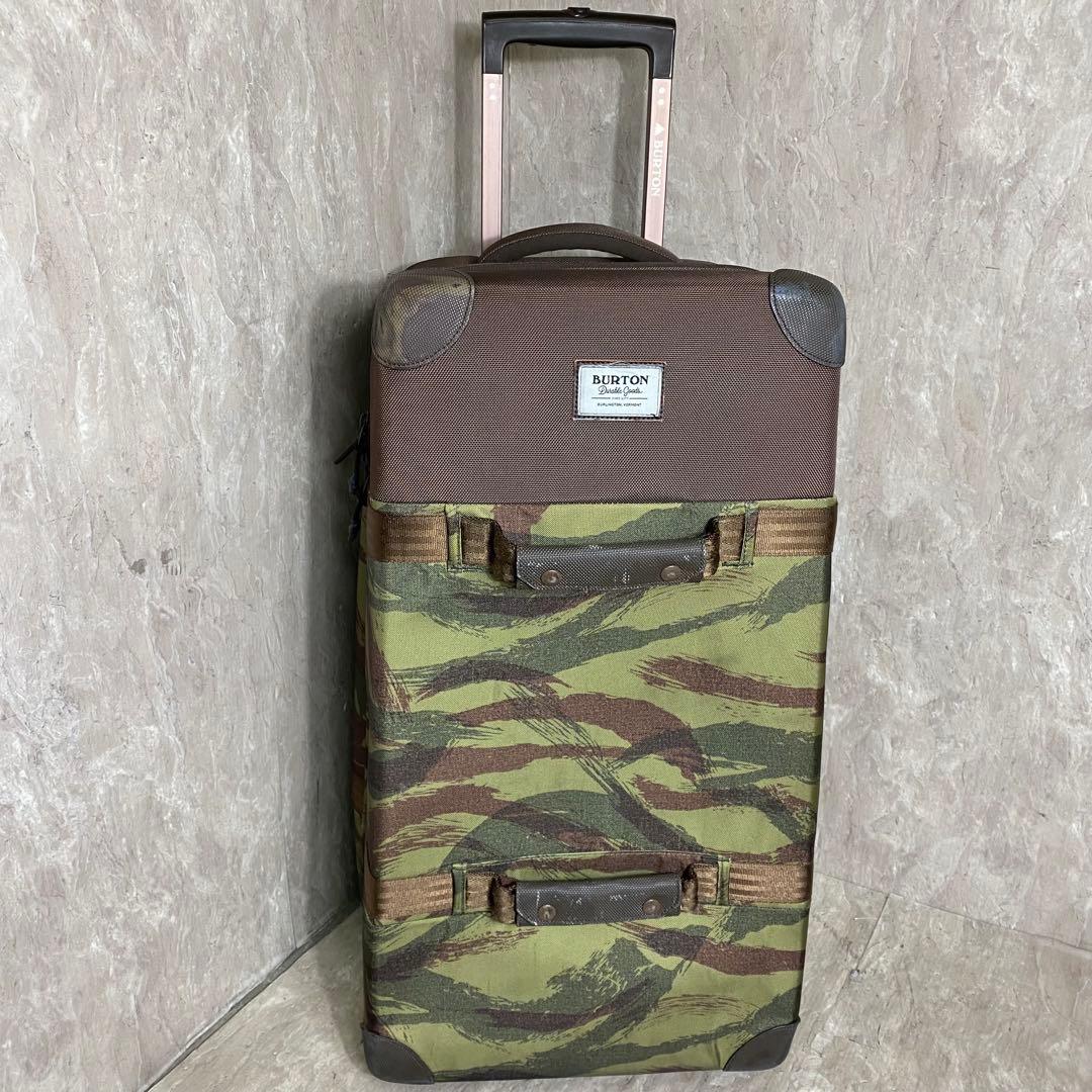 Burton キャリーバッグ カモフラージュ キャリーケース 大容量