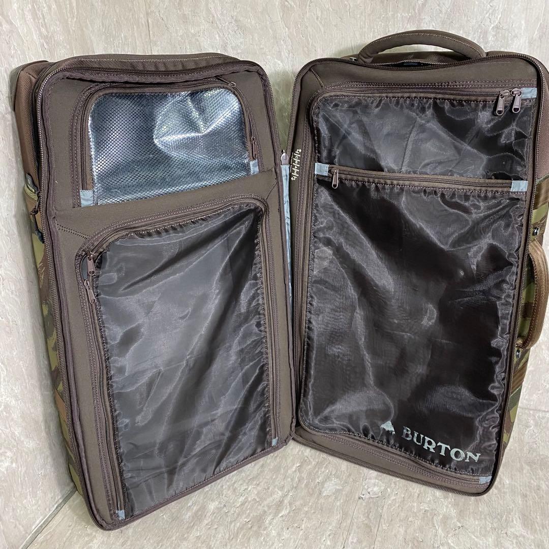 Burton キャリーバッグ カモフラージュ キャリーケース 大容量