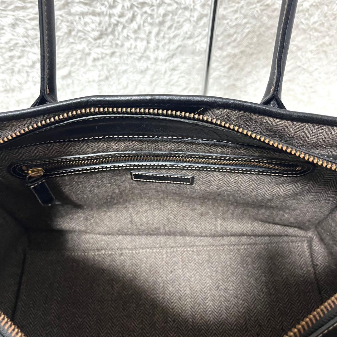 ✨希少✨ ソメスサドル トートバッグ ステッチ オールレザー 黒