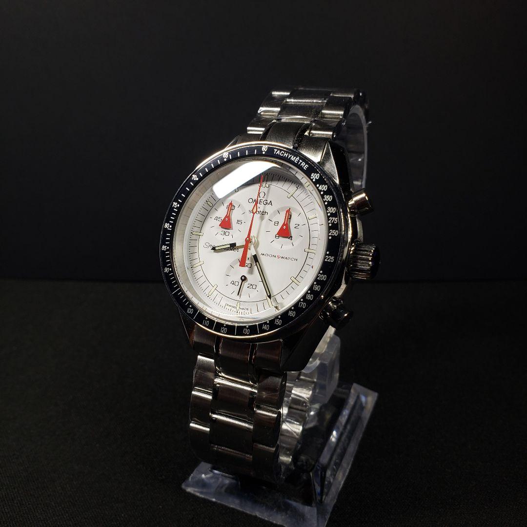 【正規品カスタム】OMEGA×Swatch MARS マーズ オメガスウォッチ