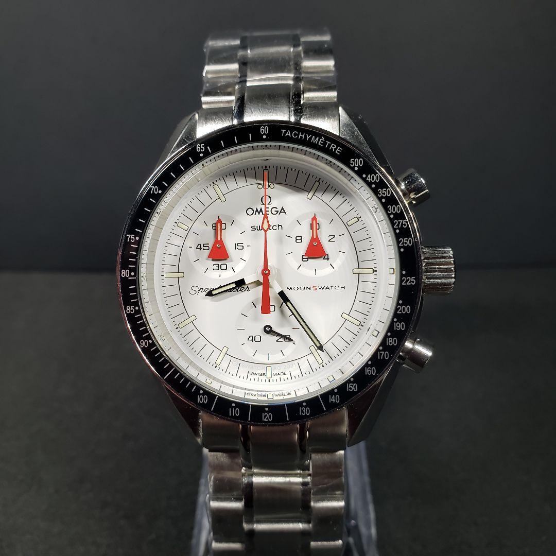 【正規品カスタム】OMEGA×Swatch MARS マーズ オメガスウォッチ