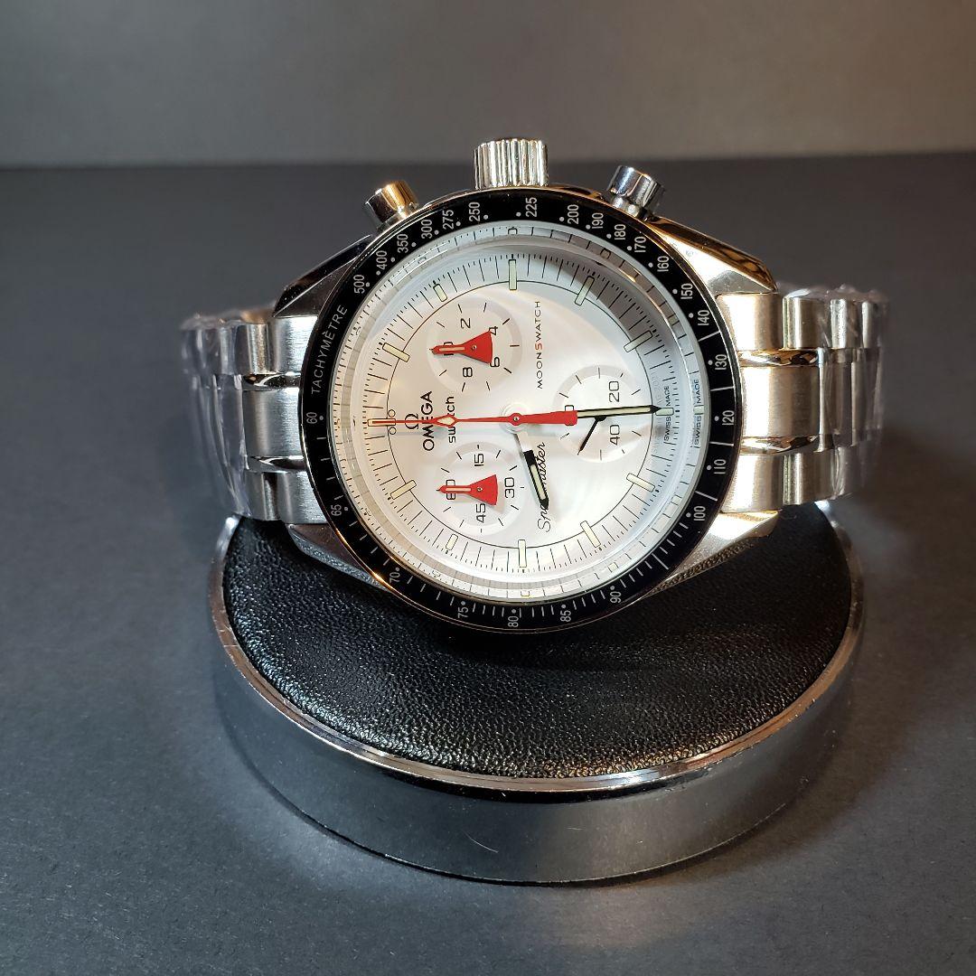 【正規品カスタム】OMEGA×Swatch MARS マーズ オメガスウォッチ