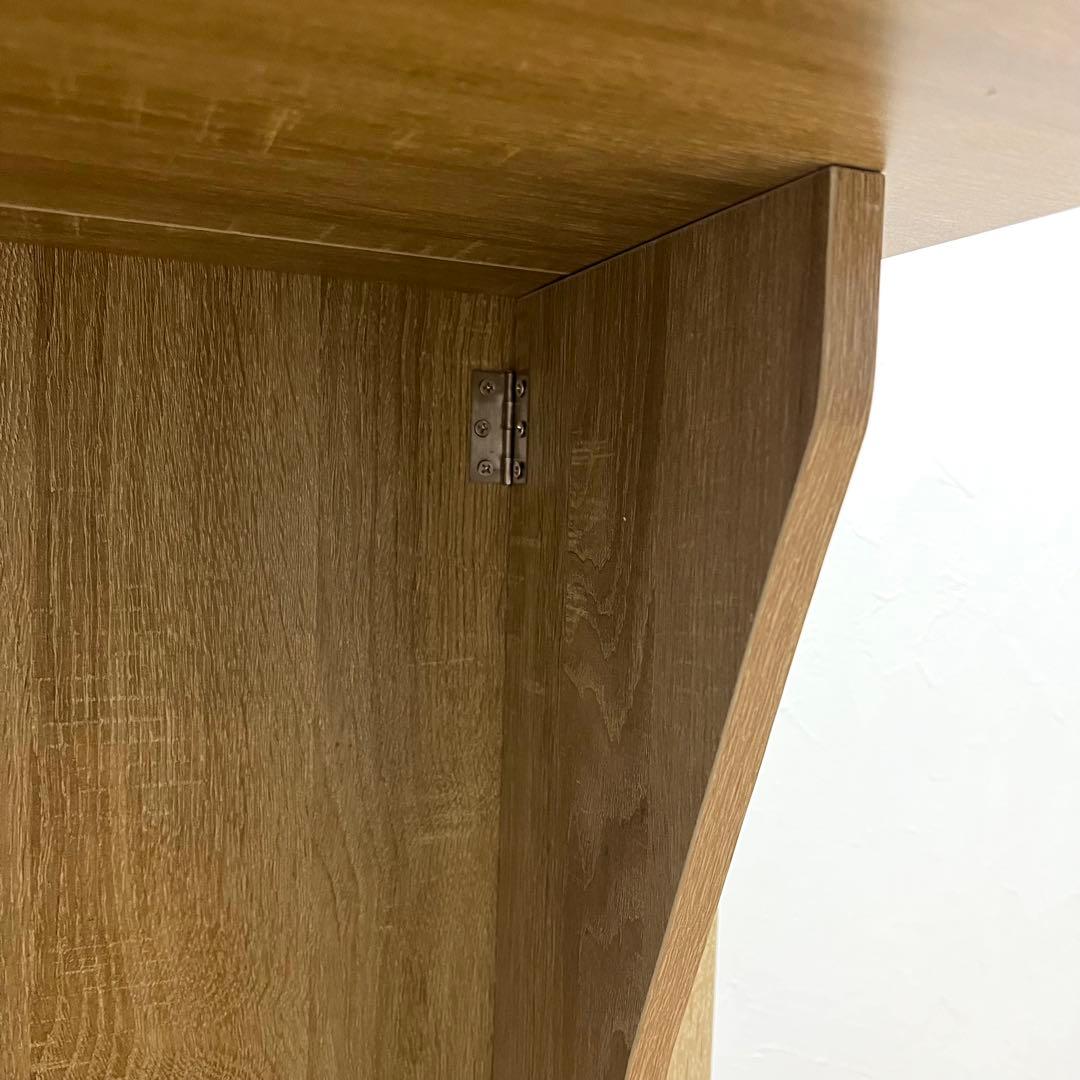 しまうデスク エムール オークナチュラル 組み立て済 (送料込み)