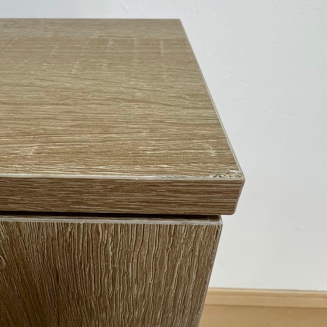 しまうデスク エムール オークナチュラル 組み立て済 (送料込み)