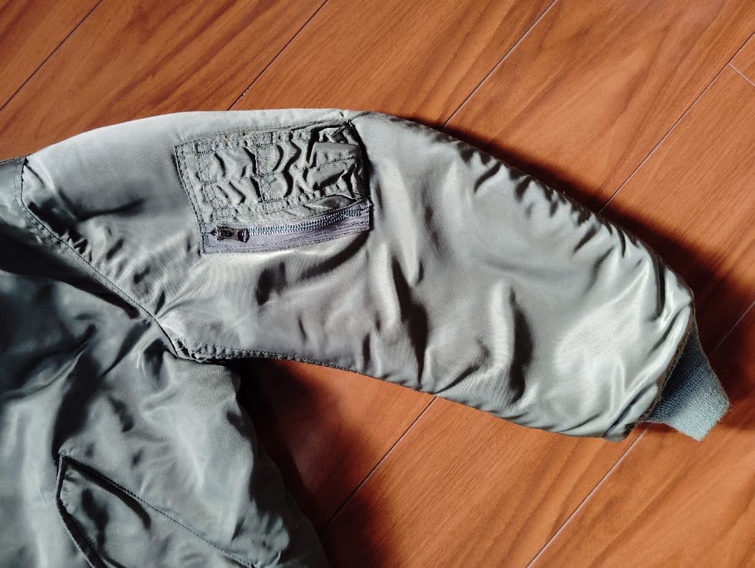 MA-1ジャケット グランドクルー　ALPHA社製 Made in USA