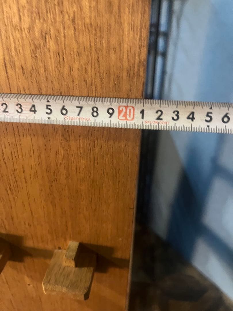 楔棚 木製 昭和レトロ 当時物 インテリア ビンテージ 古道具