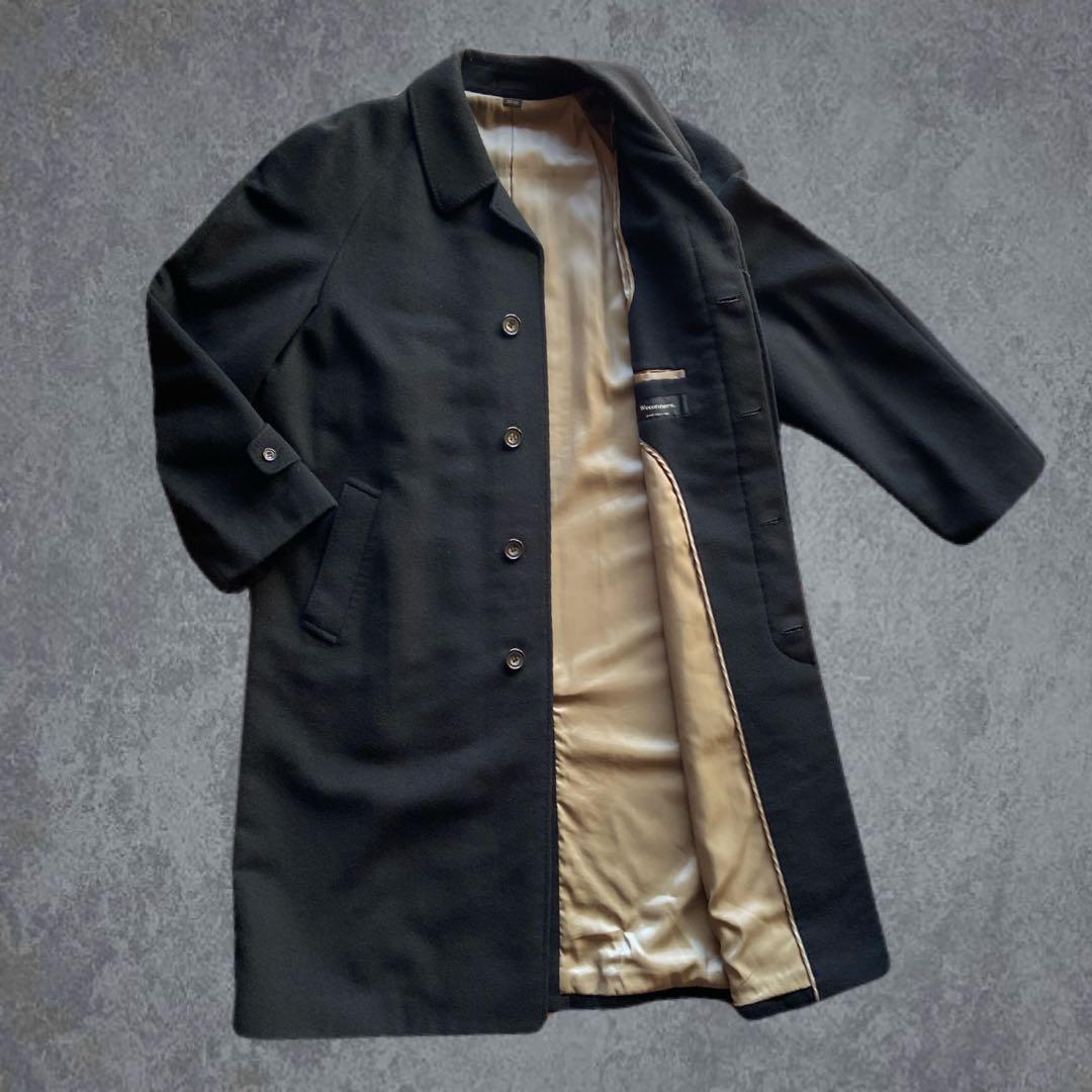 ジャケット・アウター archive cashmere black raglan coat y2k