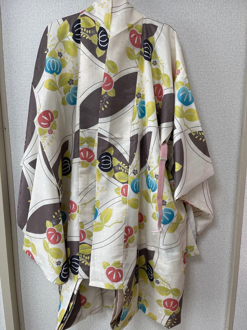 セール！キッズ着物　キョウエツ　ククーメモワール　袴　帯　襦袢4点セット　入学式