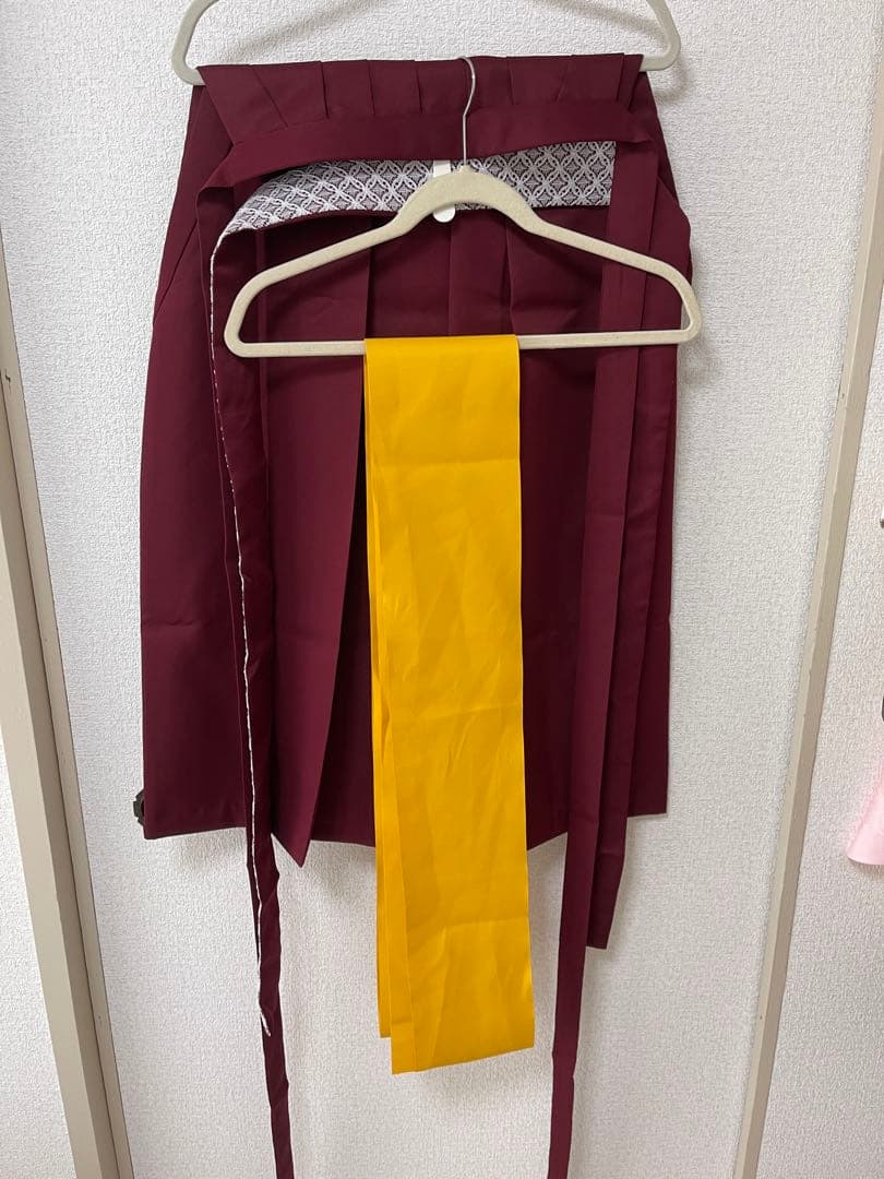 セール！キッズ着物　キョウエツ　ククーメモワール　袴　帯　襦袢4点セット　入学式