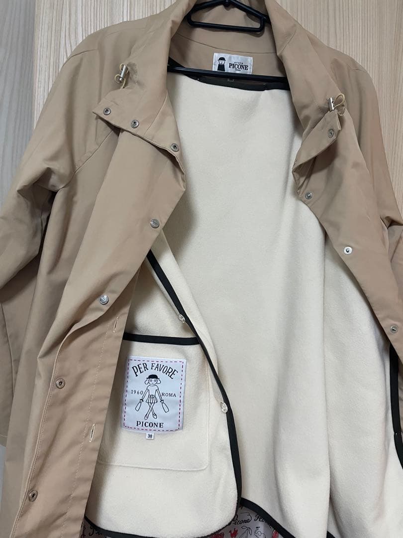 ピッコーネ　ライナー付きコート　撥水加工