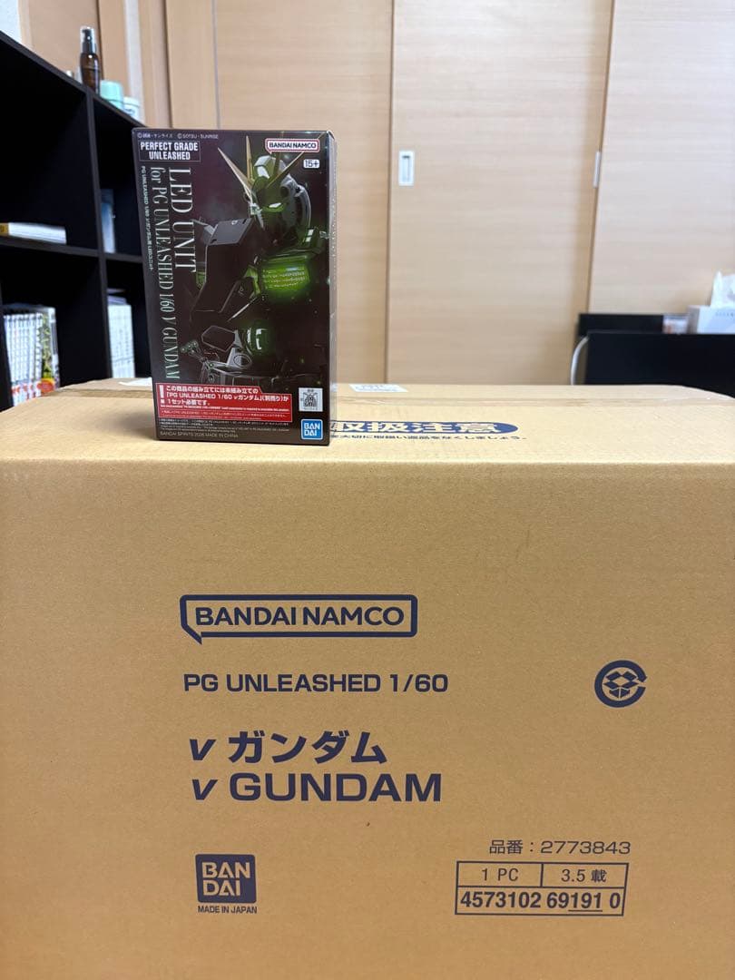未開封品 pg unleashed 1/60 νガンダム +ledユニットセット