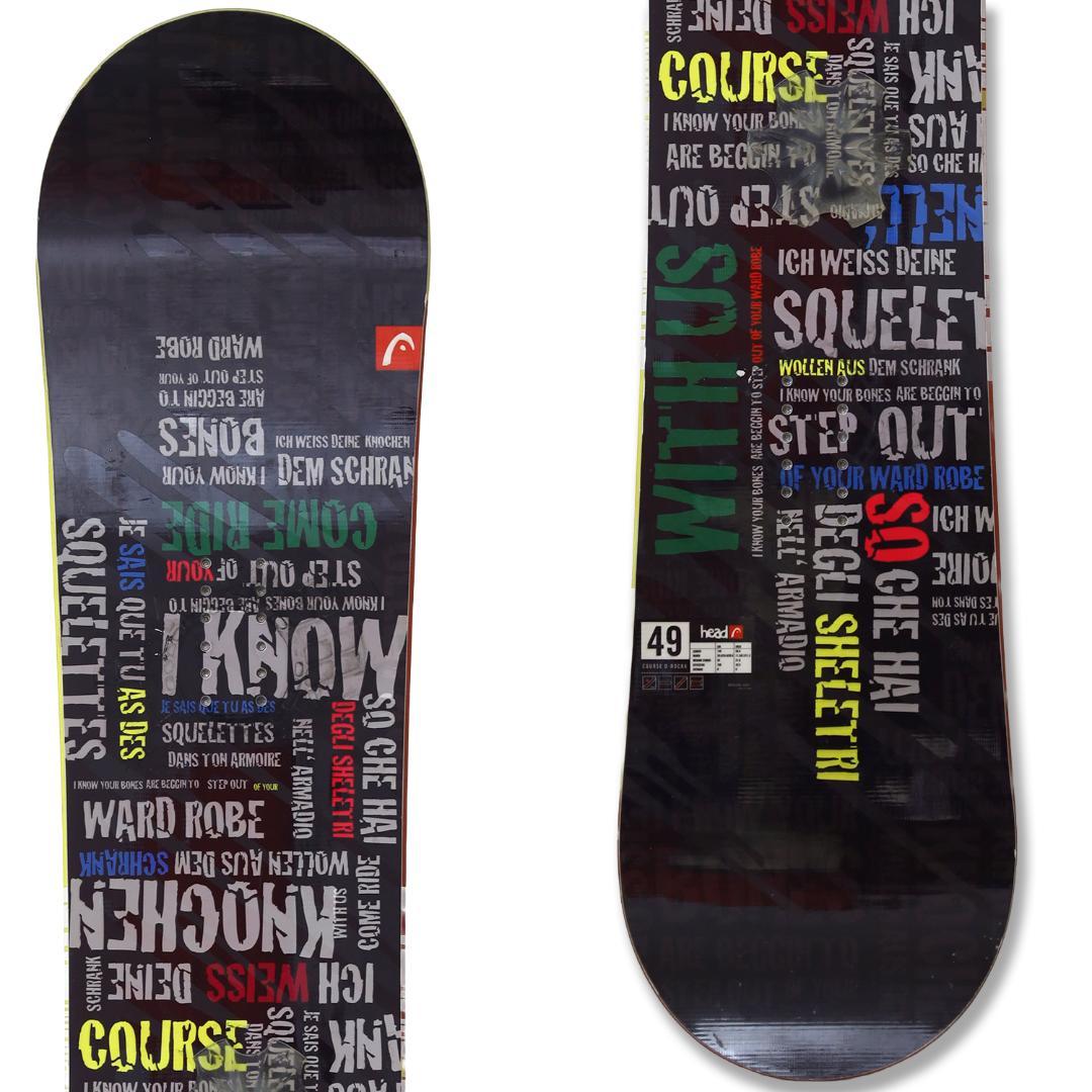 HEAD 149 スノボ板+バインディング セット COURSE D-ROCKA