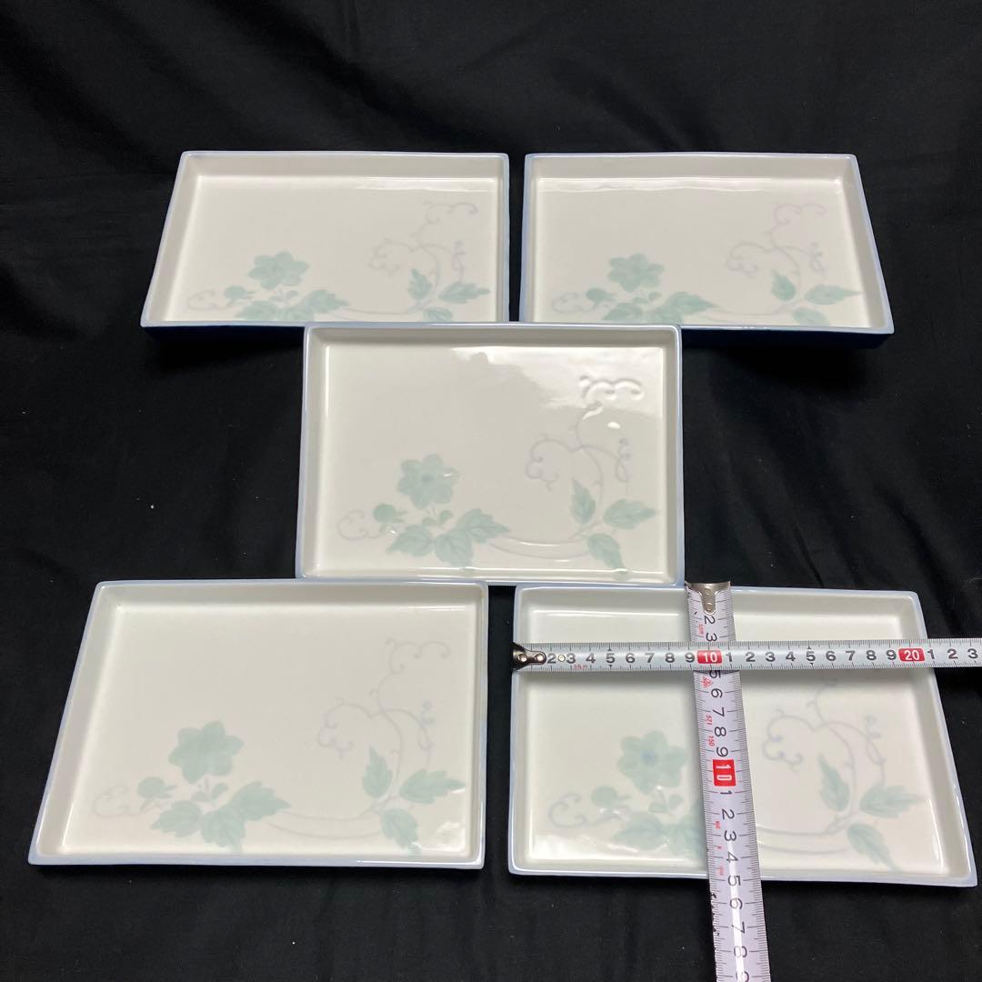 和食器　一式セット　有田焼　象嵌鉄仙花ホームセット