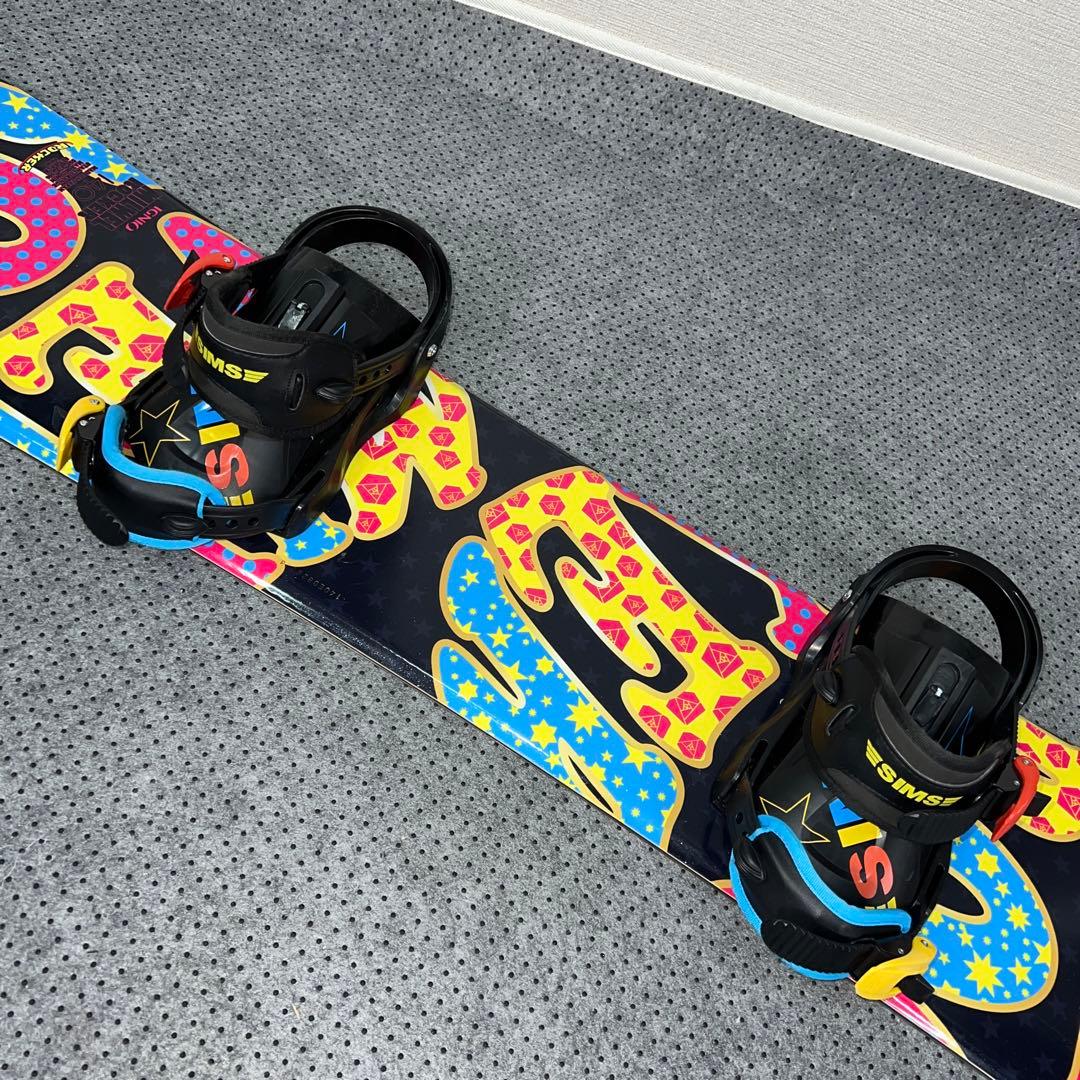 数回使用 キッズスノーボード IGNIO 140cm＋バイン＋レースブーツ