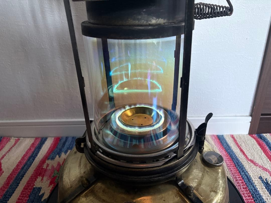 アラジン 15型　ガラスチムニー　h2201 アラジンストーブ 初期型