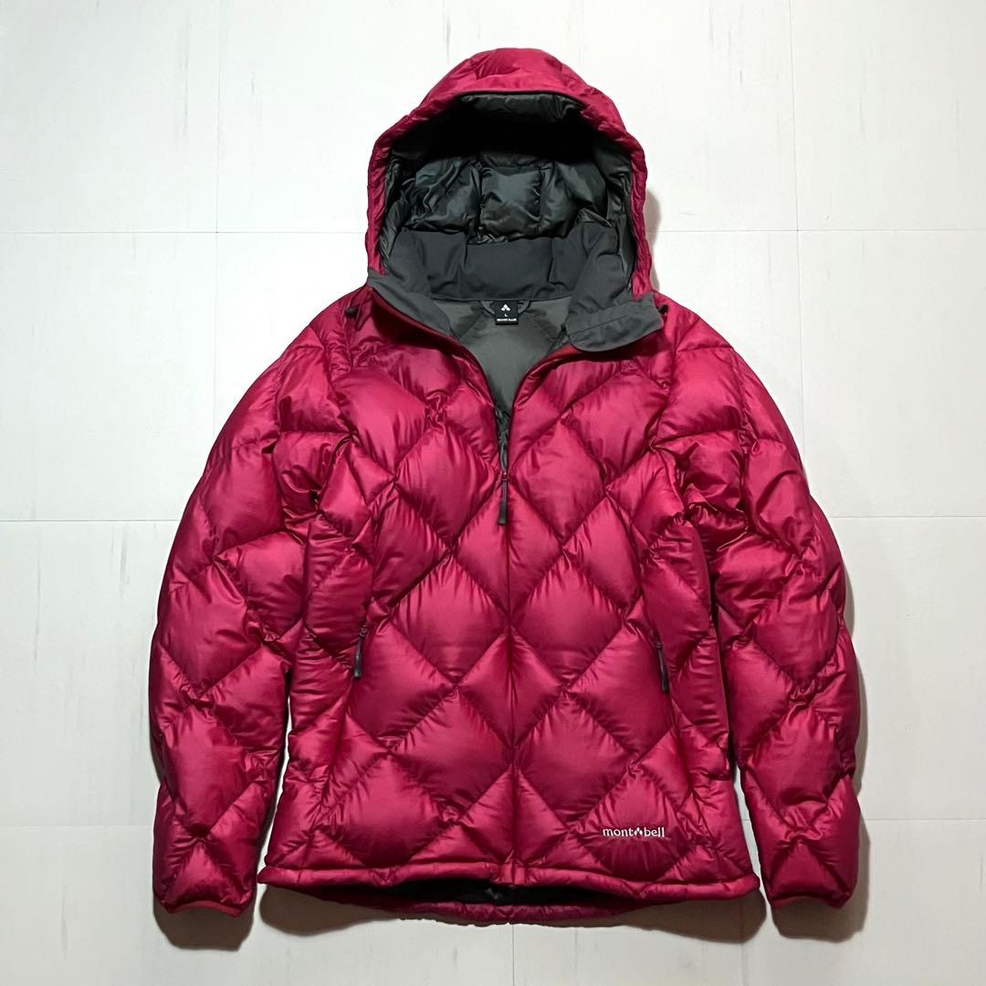 mont-bell モンベル ライトアルパインダウンパーカ　チェリーレッド　Ｌ