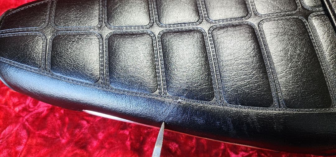 シャリー　極低　フラットシート　純正風ステッチ