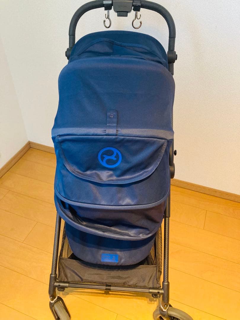 Cybex Melio Carbon オーシャンブルー ベビーカー 2023