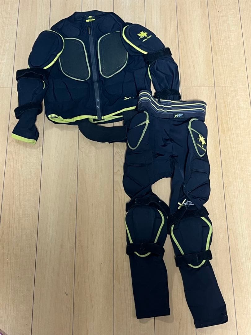 鎧武者 キッズ プロテクター 110~130cm 上下セット 定価48,000円