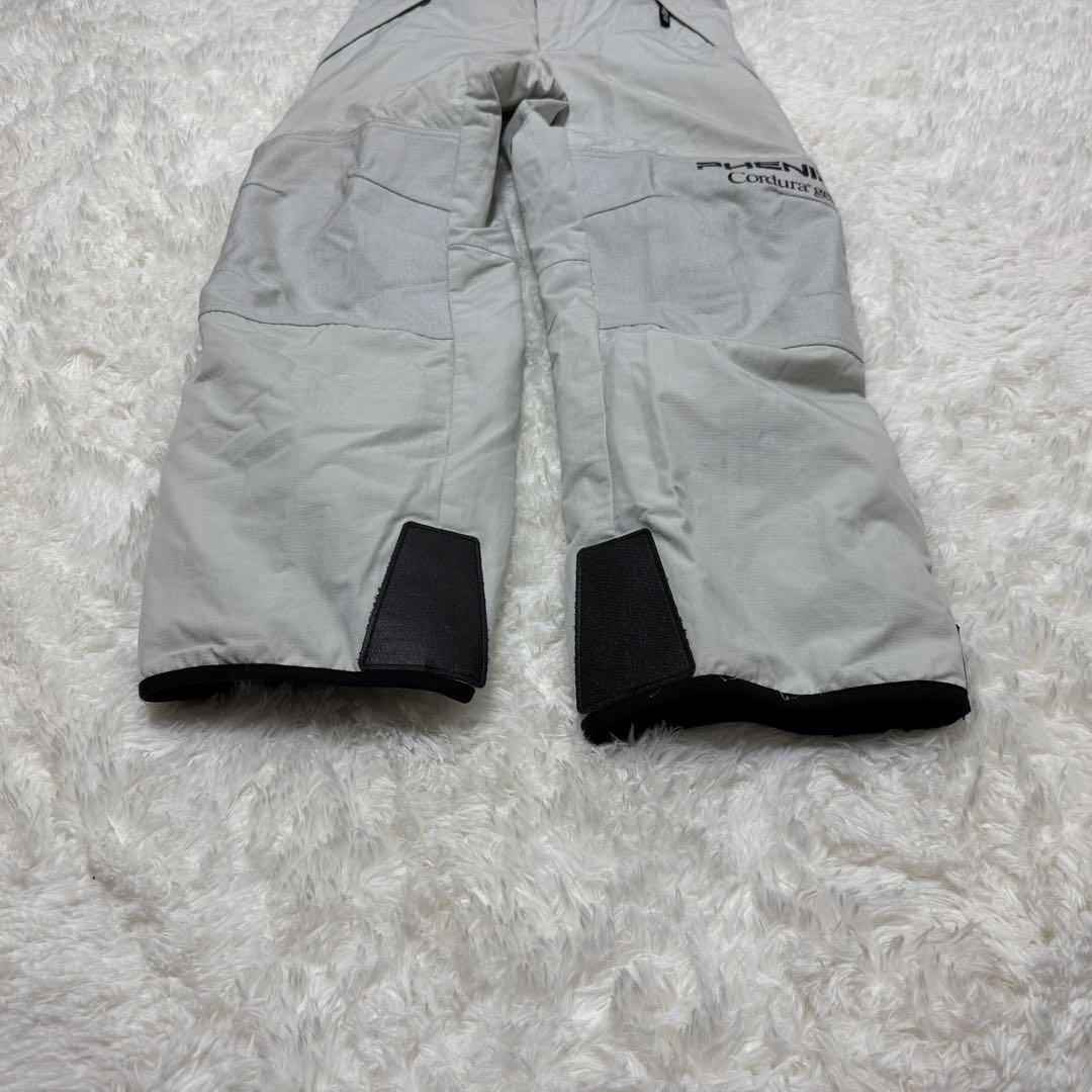PHENIX スキーウェア上下セット M/L 青灰【E-70】