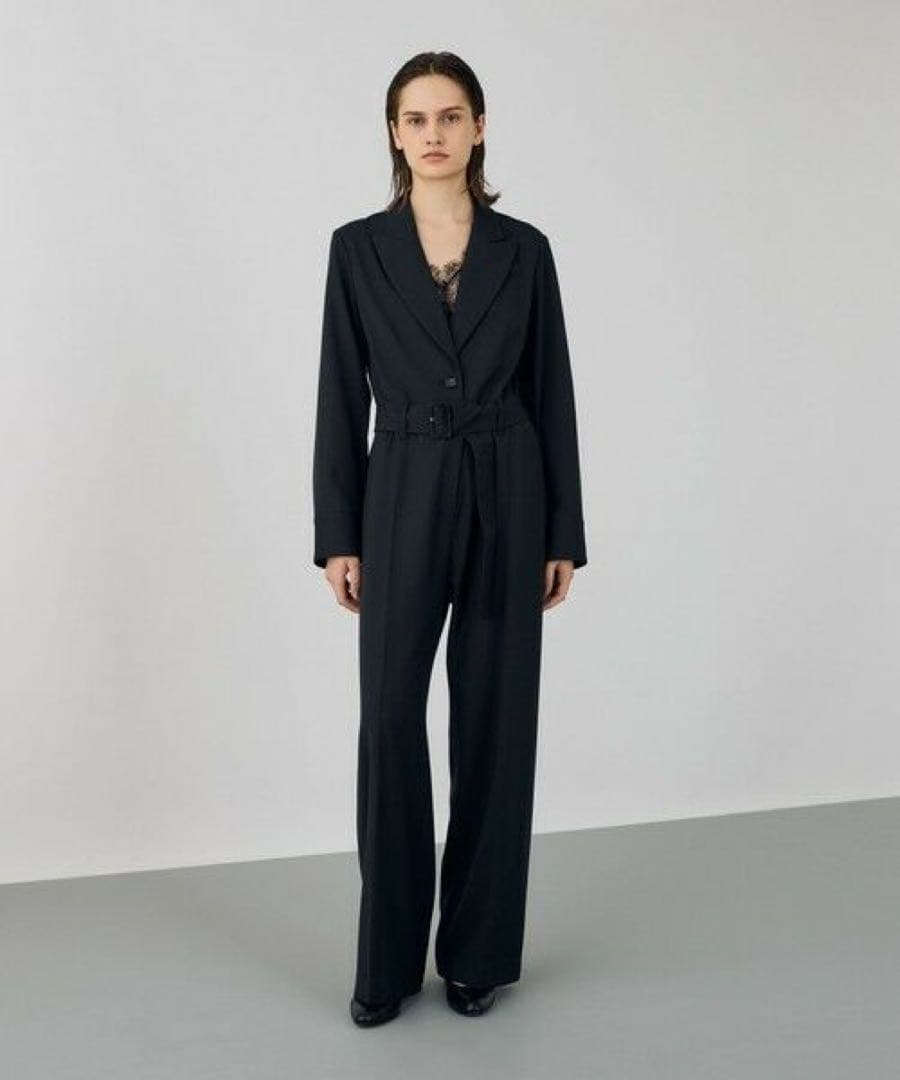 極美品♡定価69300円 DES PRES ハイツイストギャバジンジャンプスーツ